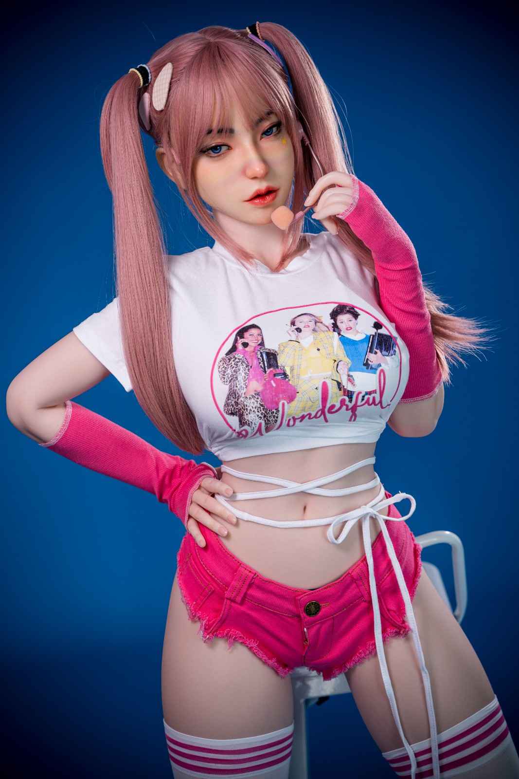 163cm (5ft4") Full Silicone with Movable Jaw Anime Cosplayer Sex Doll - In Stock | US Only