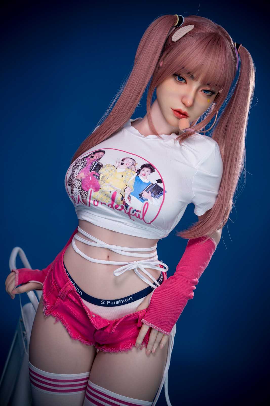 163cm (5ft4") Full Silicone with Movable Jaw Anime Cosplayer Sex Doll - In Stock | US Only