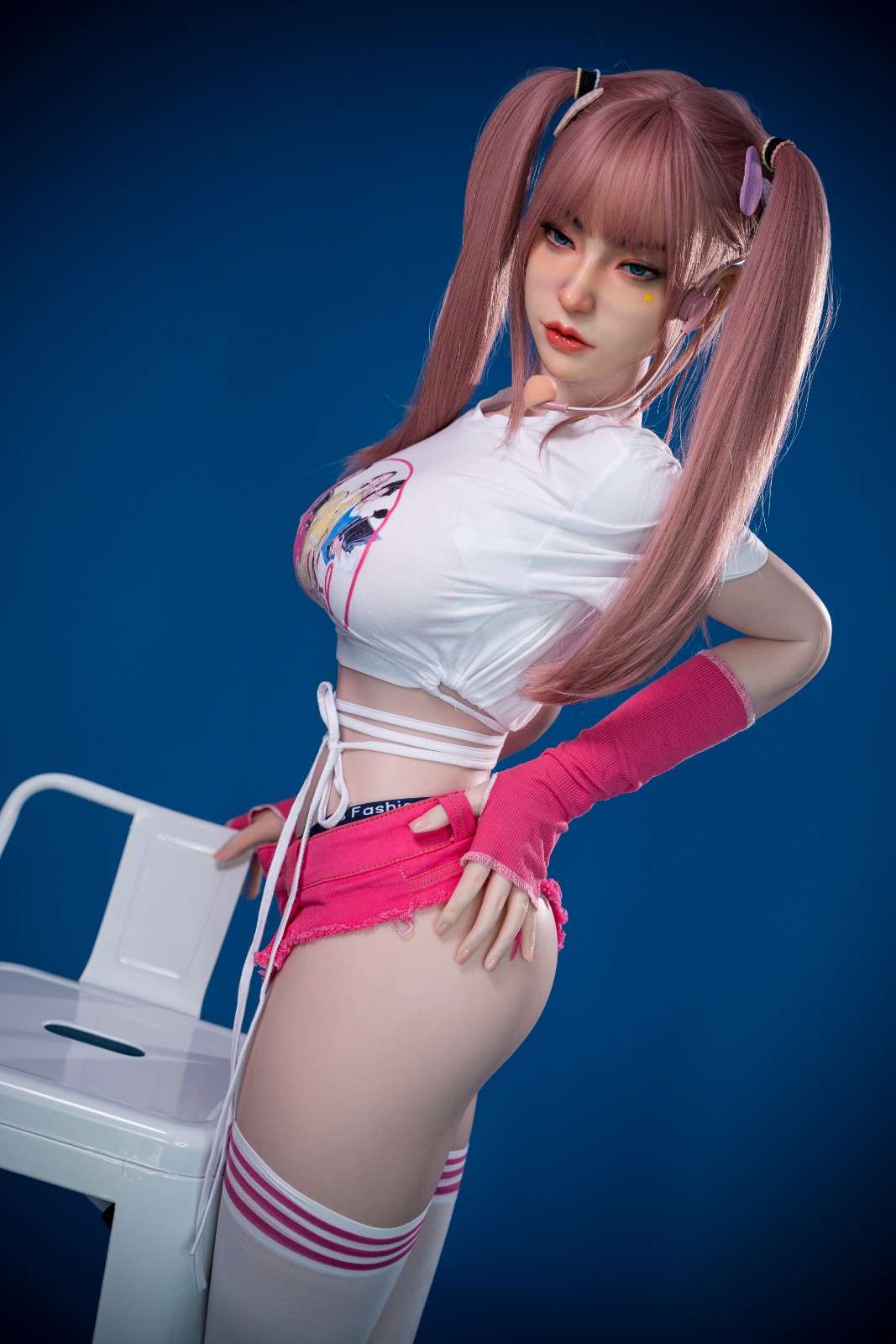 163cm (5ft4") Full Silicone with Movable Jaw Anime Cosplayer Sex Doll - In Stock | US Only