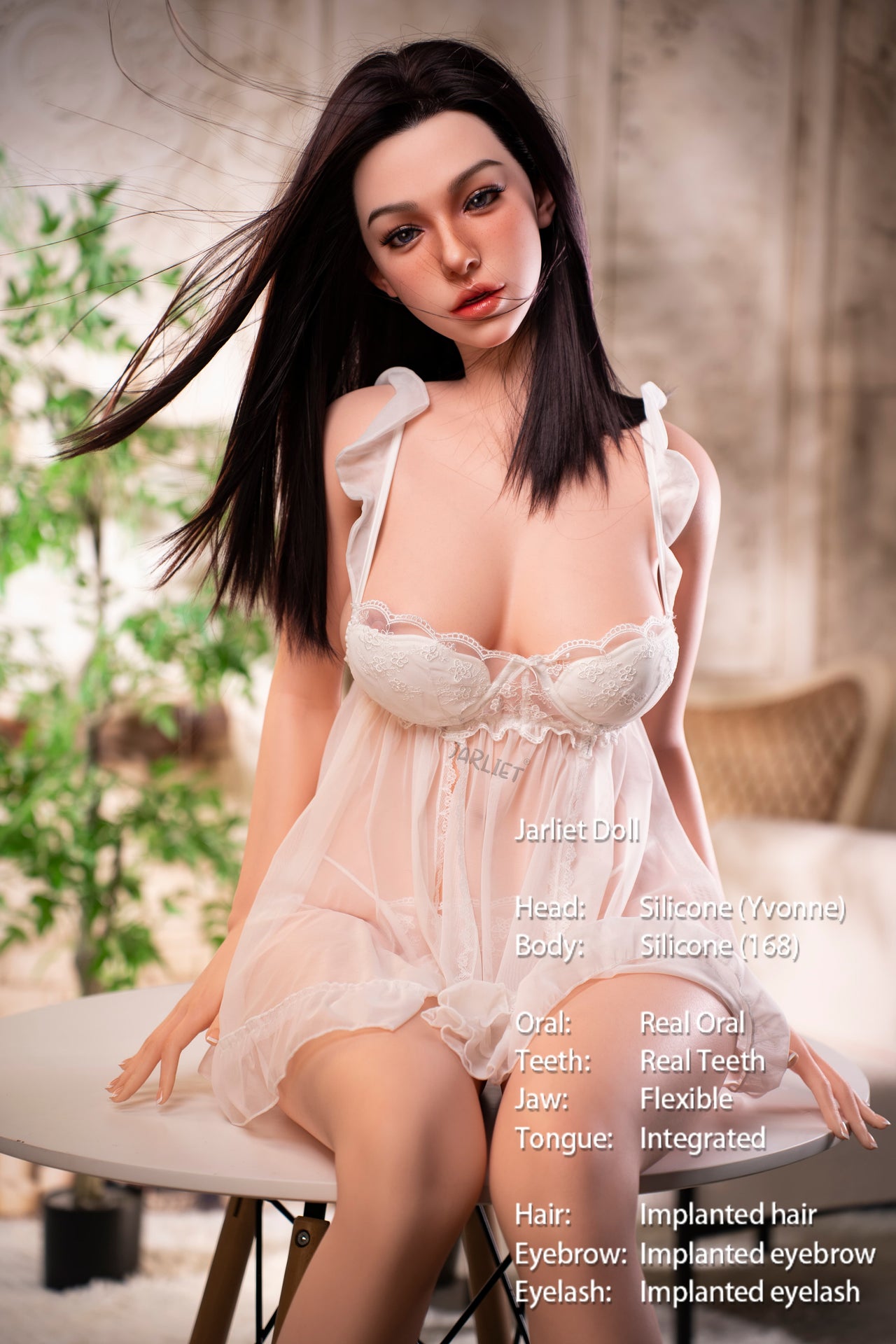 Yvonne -168cm (5ft6") D-Cup ROS Silicone Sex Doll