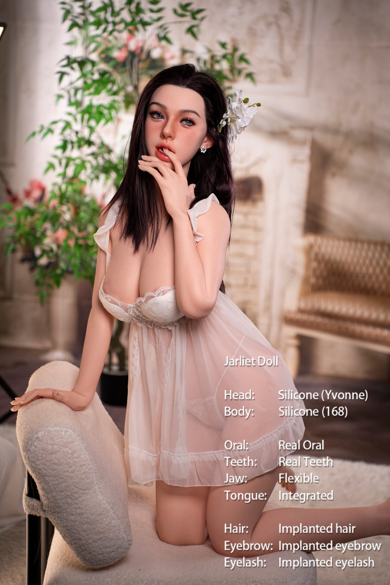 Yvonne -168cm (5ft6") D-Cup ROS Silicone Sex Doll