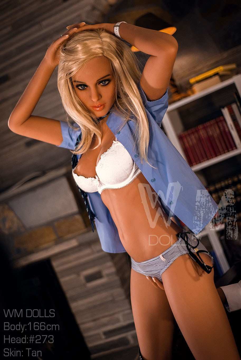 166cm (5ft5') C-Cup Naughty Girl Sex Doll - Head#273 - Nikolai