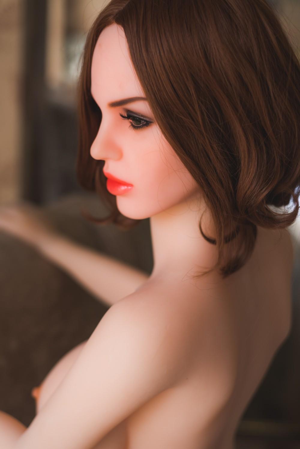 155cm (5ft1') Big Breast and Thin Waist Sex Doll with Head #82