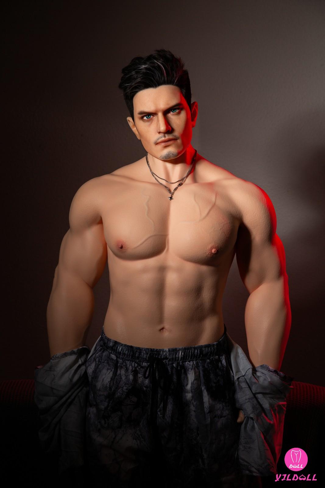 175cm (5ft7") Muscular Male Silicone PRO Sex Doll - Raymond