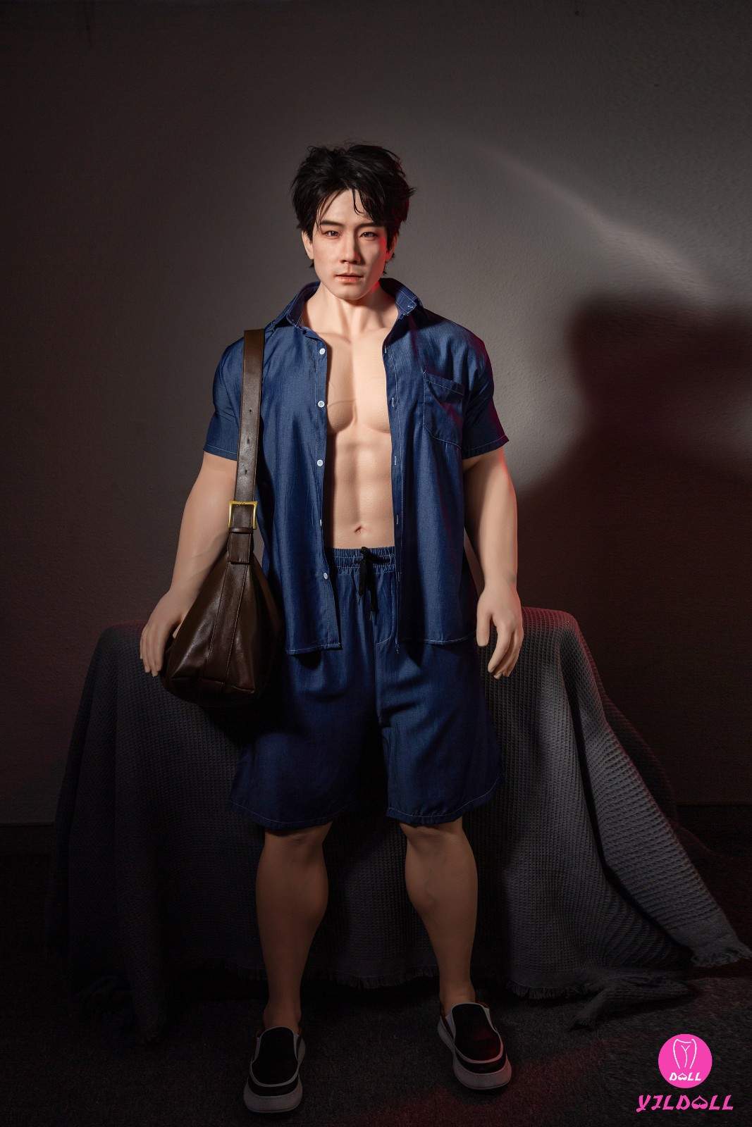 175cm (5ft7") Asian Muscular Male Silicone PRO Sex Doll - Frank