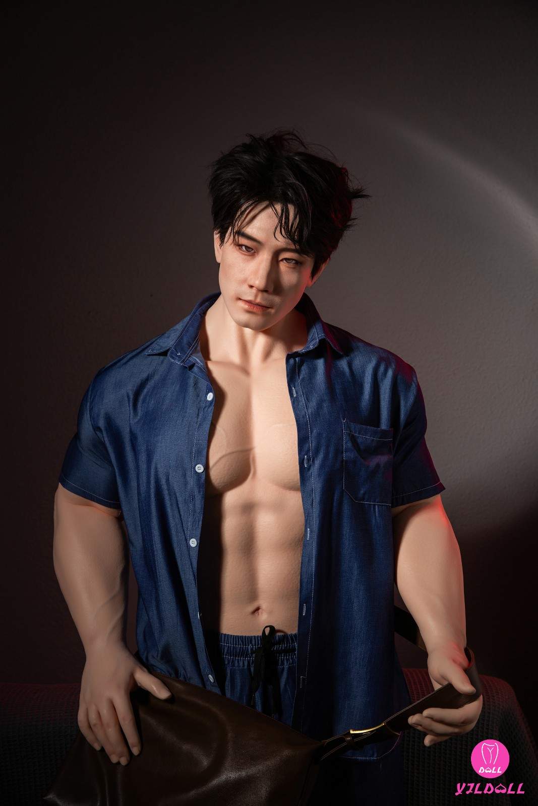 175cm (5ft7") Asian Muscular Male Silicone PRO Sex Doll - Frank