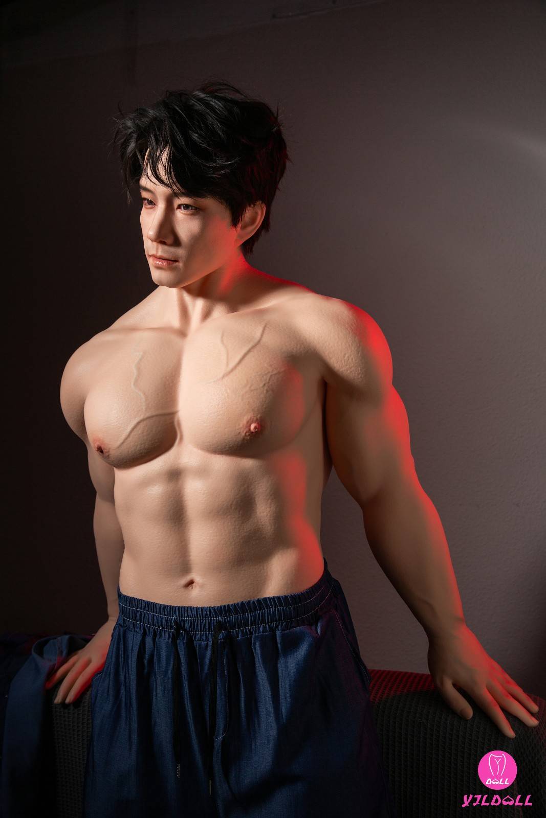 175cm (5ft7") Asian Muscular Male Silicone PRO Sex Doll - Frank