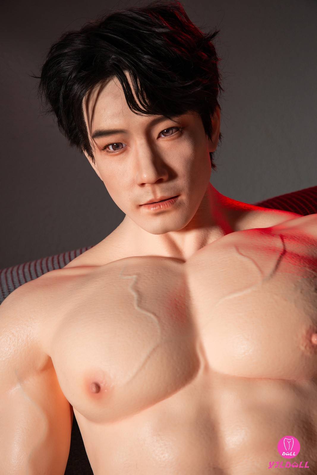 175cm (5ft7") Asian Muscular Male Silicone PRO Sex Doll - Frank