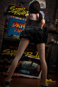 148cm (4ft10') PLUS Silicone Mini Sexdoll - Barbie