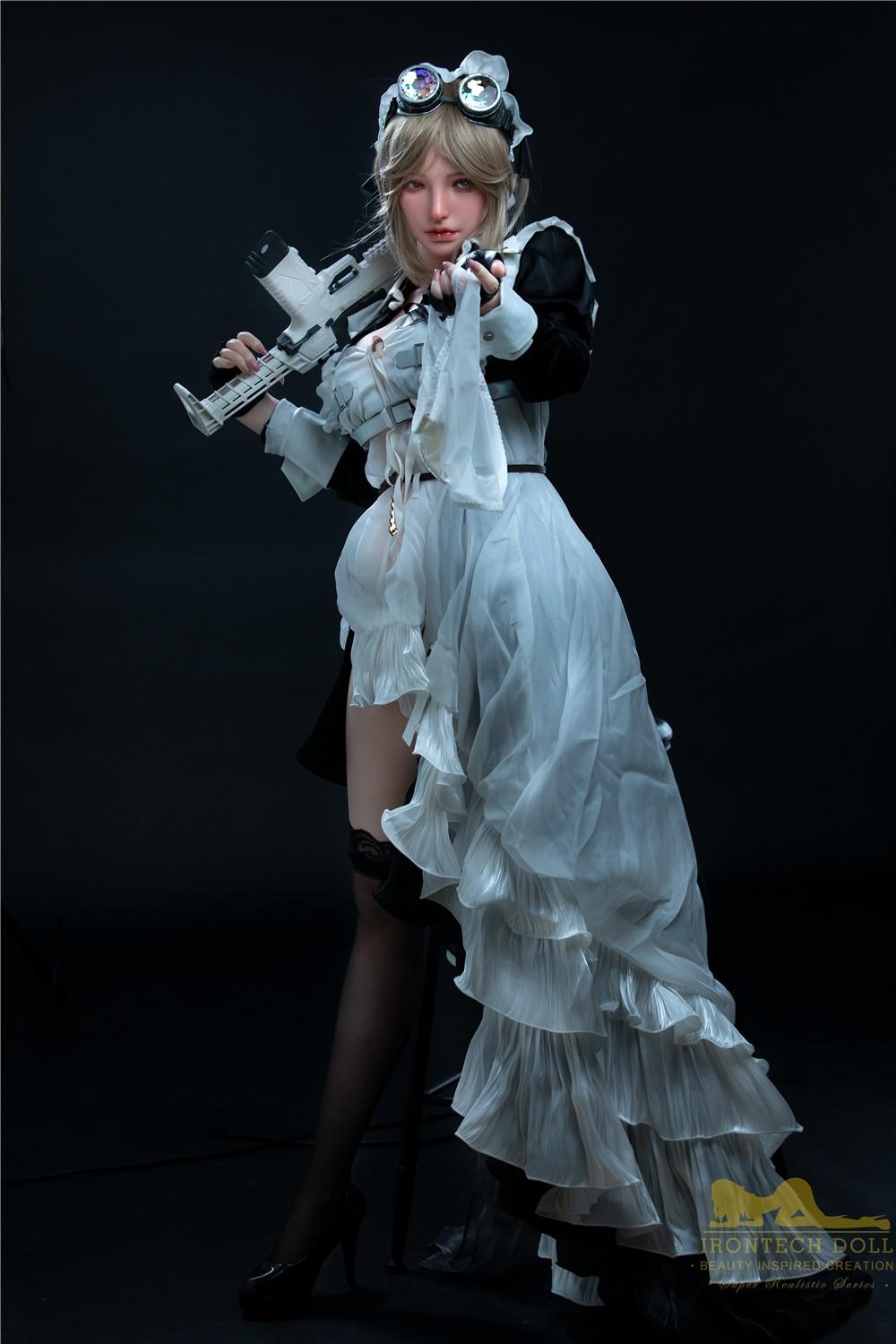 165cm (5ft5') Anime Sexy Servant Perfect Silicone Love Doll - Chai