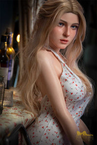 153cm (5ft) Lifelike Blonde Silicone Sex Doll - Fenny