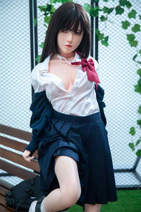 148cm (4ft10') PLUS Silicone Mini Sex Doll - Aiko