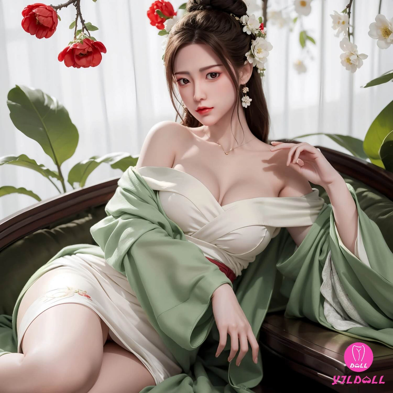 165cm (5ft4") Chinese Silicone Love Sex Doll - D-Cup - Fan Jing