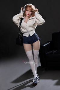 Thalia - 152cm (5ft) D-Cup #059SJ Real Skin Texture Silicone Sex Doll