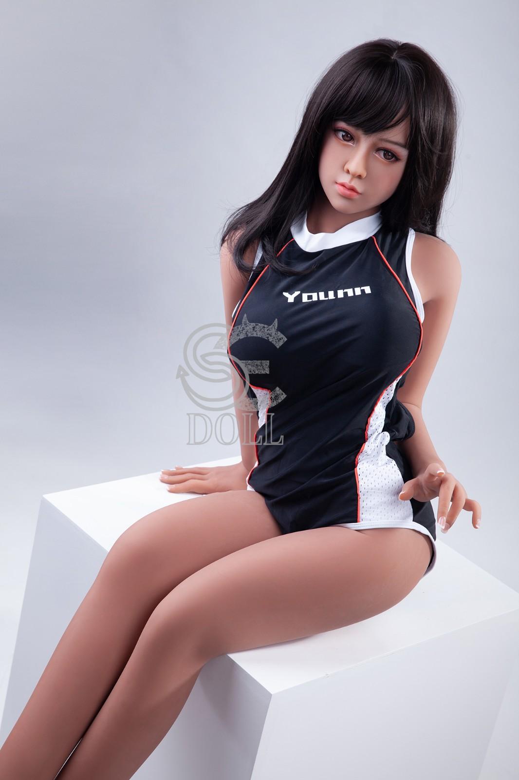 150cm (4ft9') E-Cup Sexy Busty with a Cute Face Sex Doll - SE#010 - Layla