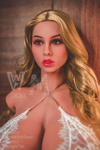 70cm (2ft4') Ginormous Breast and Nipples Torso Love Doll with Nipple Penetration - Head#372 - Patty