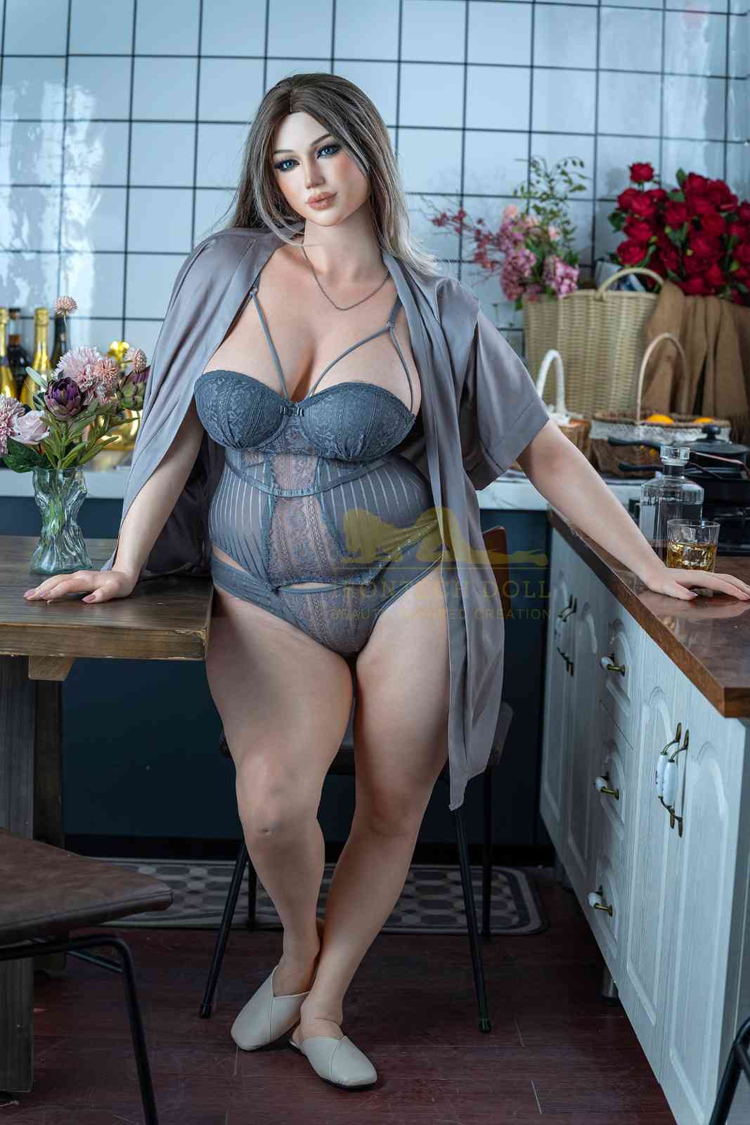 162cm (5ft3') Plus Size Beauty Sex Doll - Celine