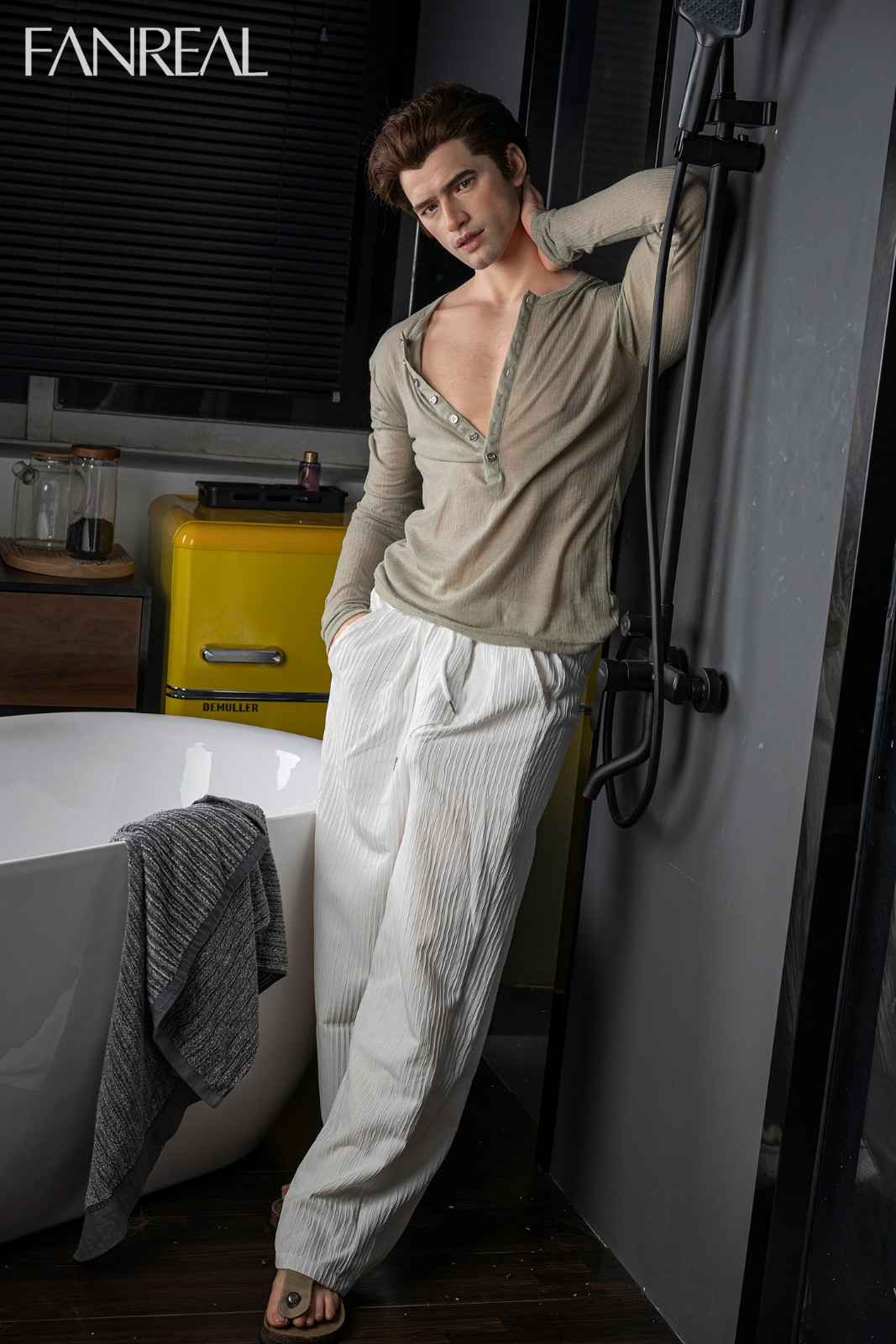 173cm (5ft8") Male Silicone ROS Sex Doll – Carter