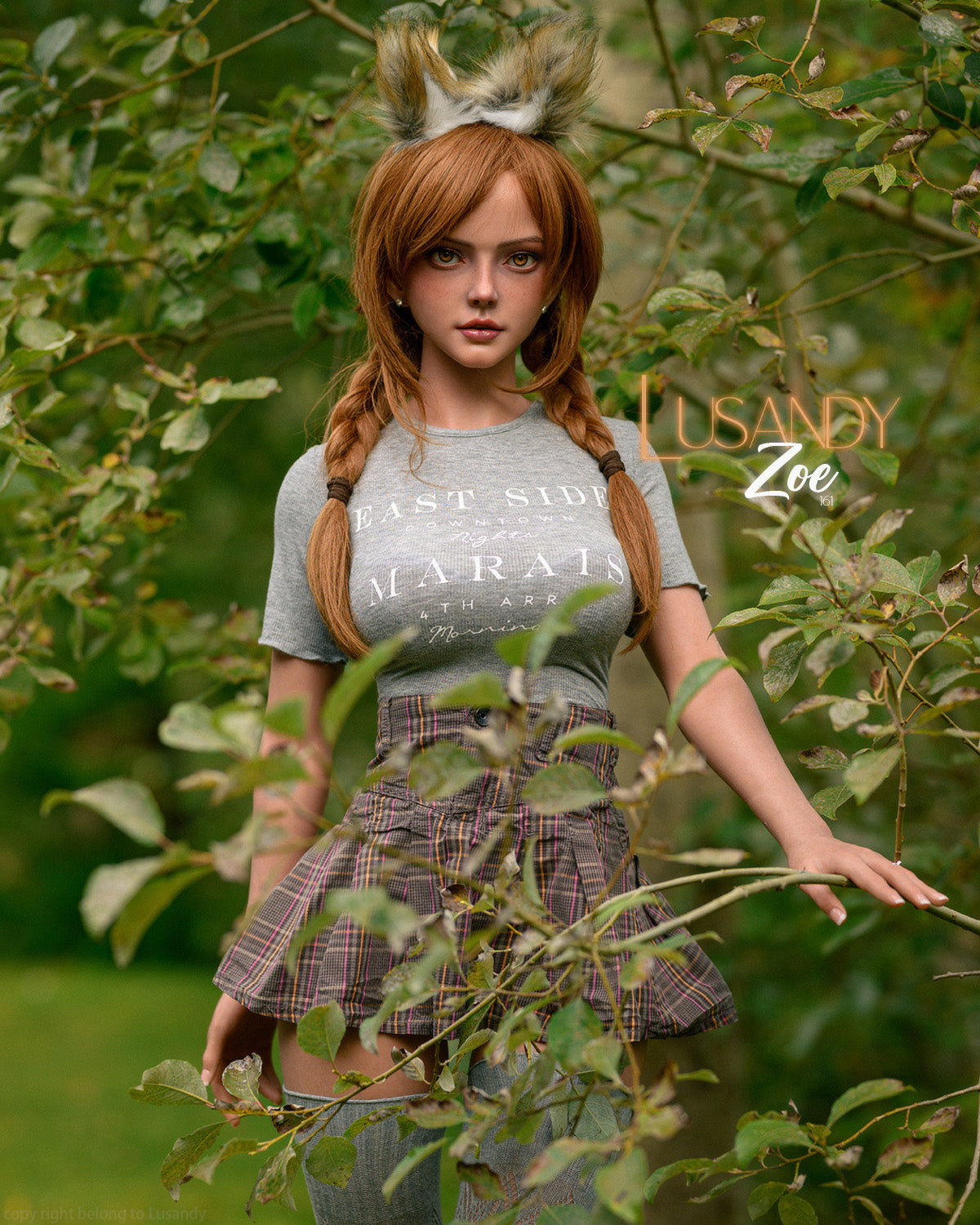 Zoe - 161cm (5ft3") B-Cup Super Light Silicone Sex Doll