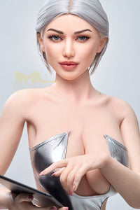 159cm (5ft2') Platinum Blonde Real Silicone Sex Doll- Celine
