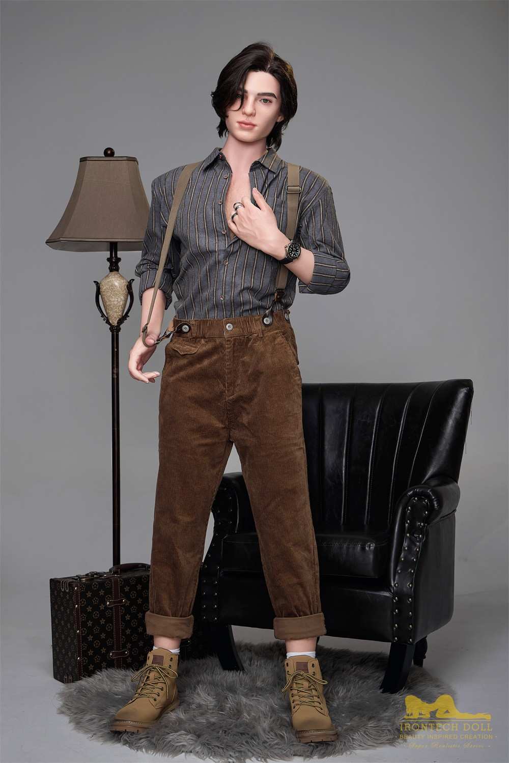 170cm (5ft5") English Sex Doll – Tender & Lifelike Silicone Male Sex Doll - Lucas