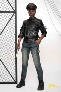 176cm (5ft7') Life Size Ebony Silicone Male Sex Doll - Bill