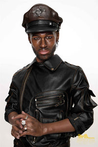 176cm (5ft7') Life Size Ebony Silicone Male Sex Doll - Bill