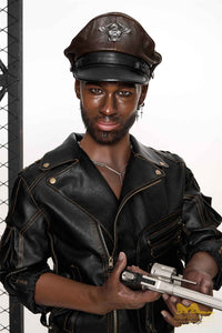 176cm (5ft7') Life Size Ebony Silicone Male Sex Doll - Bill