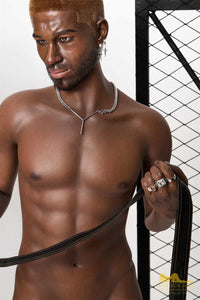 176cm (5ft7') Life Size Ebony Silicone Male Sex Doll - Bill