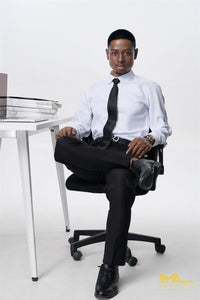 170cm (5ft5') Elegant Black Male Sex Doll – Entrepreneur Fantasy Companion - James