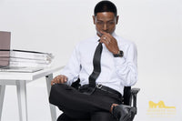 170cm (5ft5') Elegant Black Male Sex Doll – Entrepreneur Fantasy Companion - James