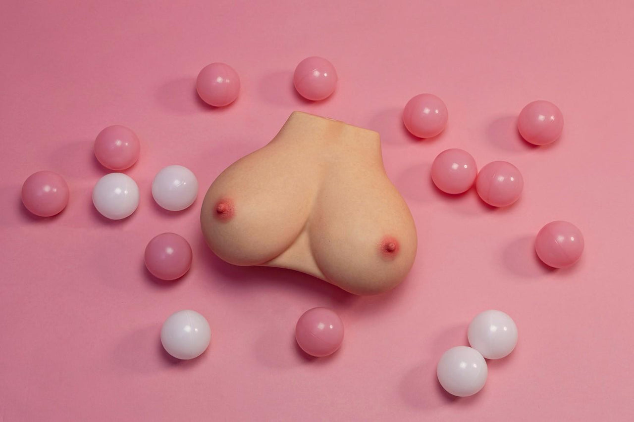 22cm (8.7") LoveNestle Series Jiggly Breast Silicone Doll - Muse I