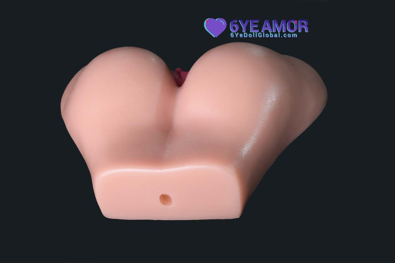 8.5cm (3.3") Doggy Style Vagina and Anus Masturbator (Model# LY0002)