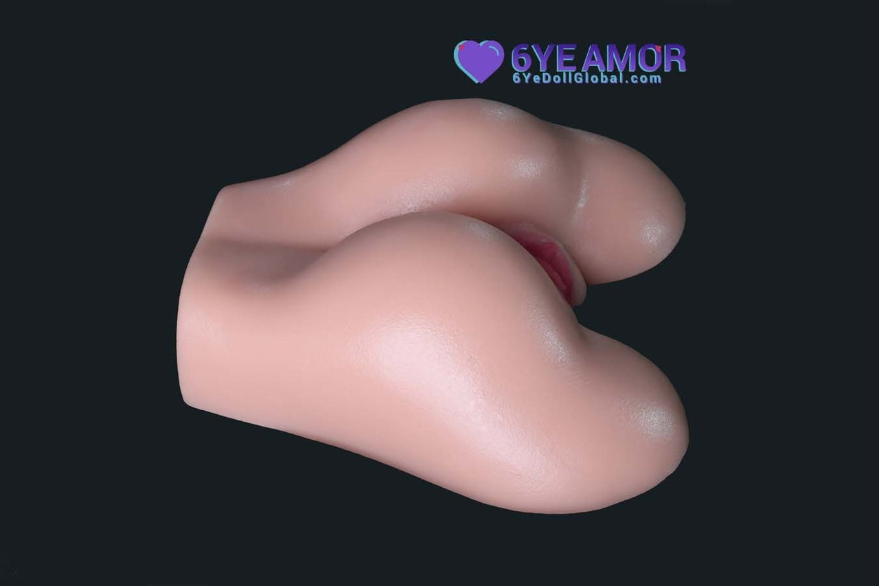 8.5cm (3.3") Doggy Style Vagina and Anus Masturbator (Model# LY0002)