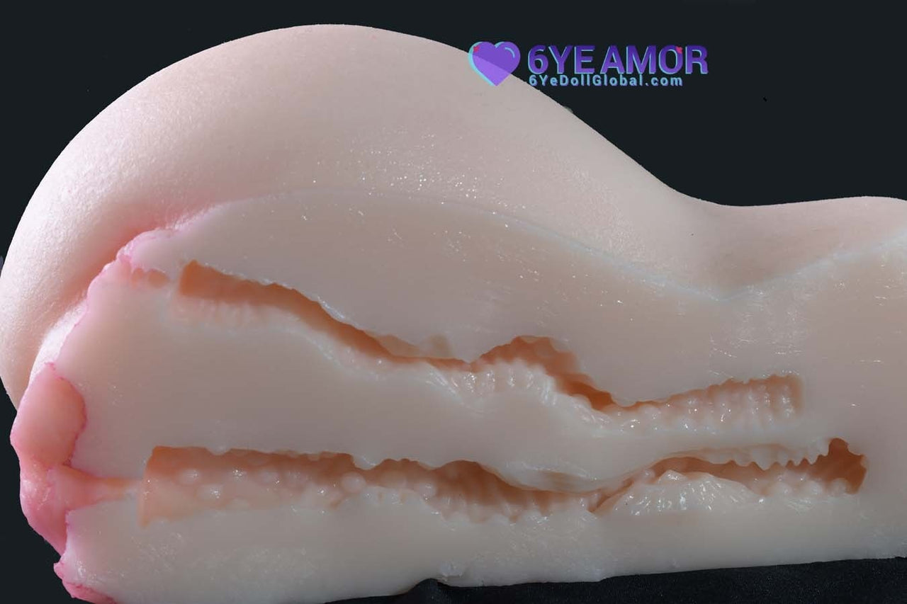 11cm (4.3") Round Butt with Plump Butt Hole Masturbator (Model# LY0003)