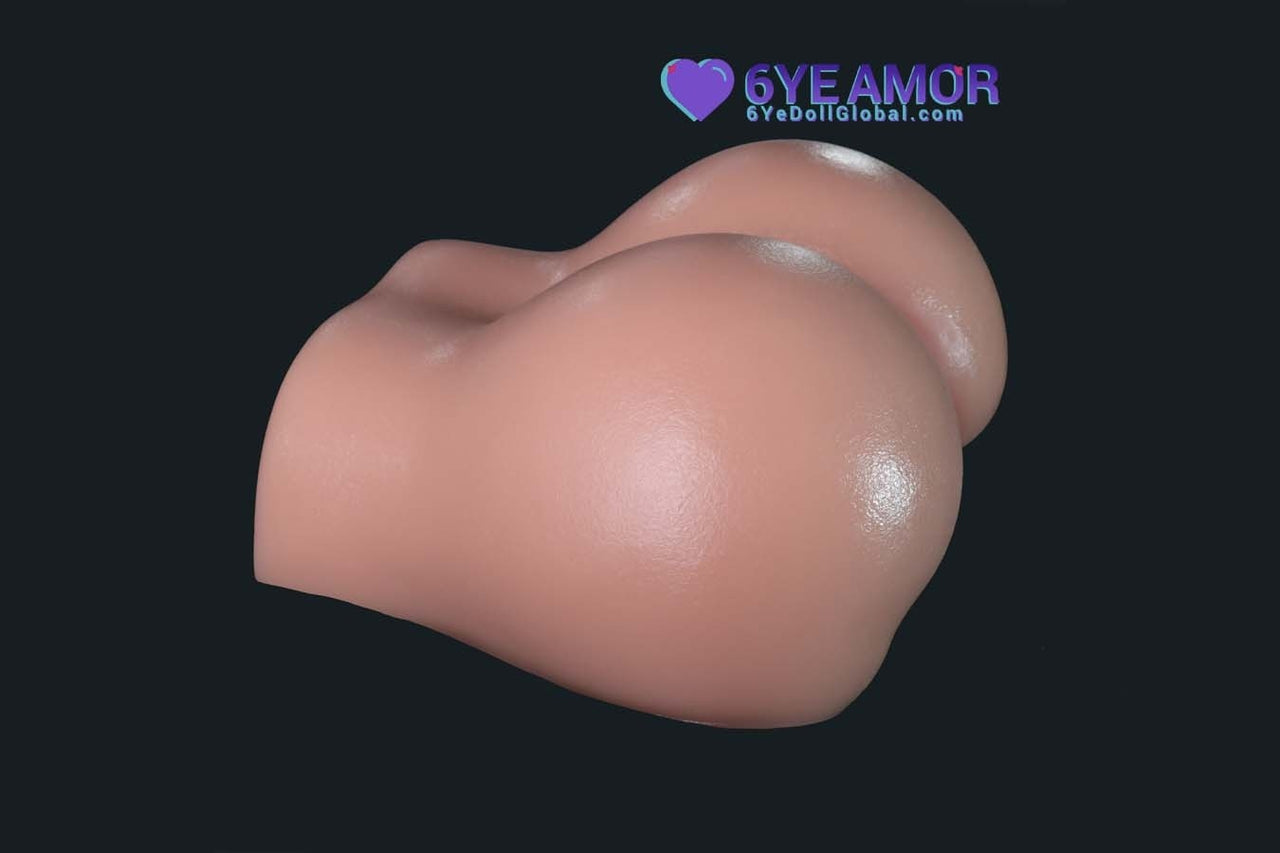 11cm (4.3") Round Butt with Plump Butt Hole Masturbator (Model# LY0003)