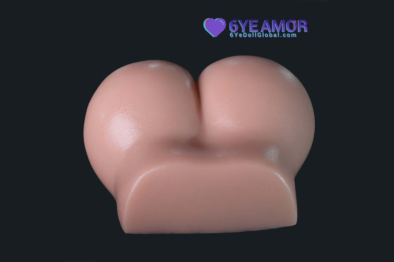 11cm (4.3") Round Butt with Plump Butt Hole Masturbator (Model# LY0003)