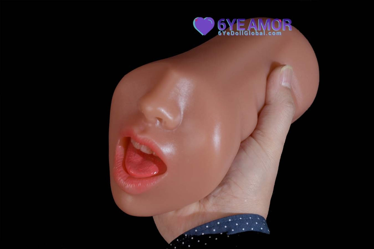 9.5cm (3.7") Blowjob Mouth Masturbator (Model# LY0010)