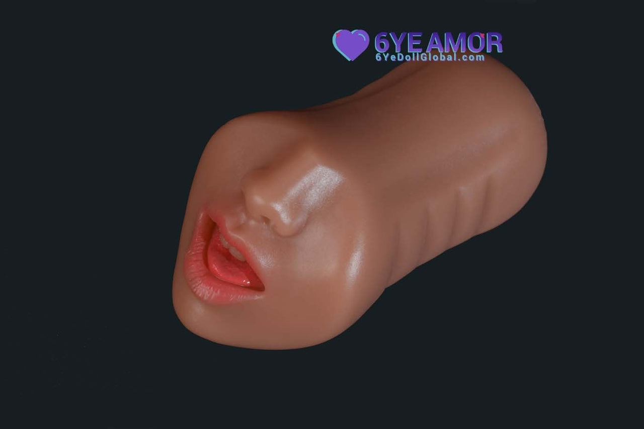 9.5cm (3.7") Blowjob Mouth Masturbator (Model# LY0010)