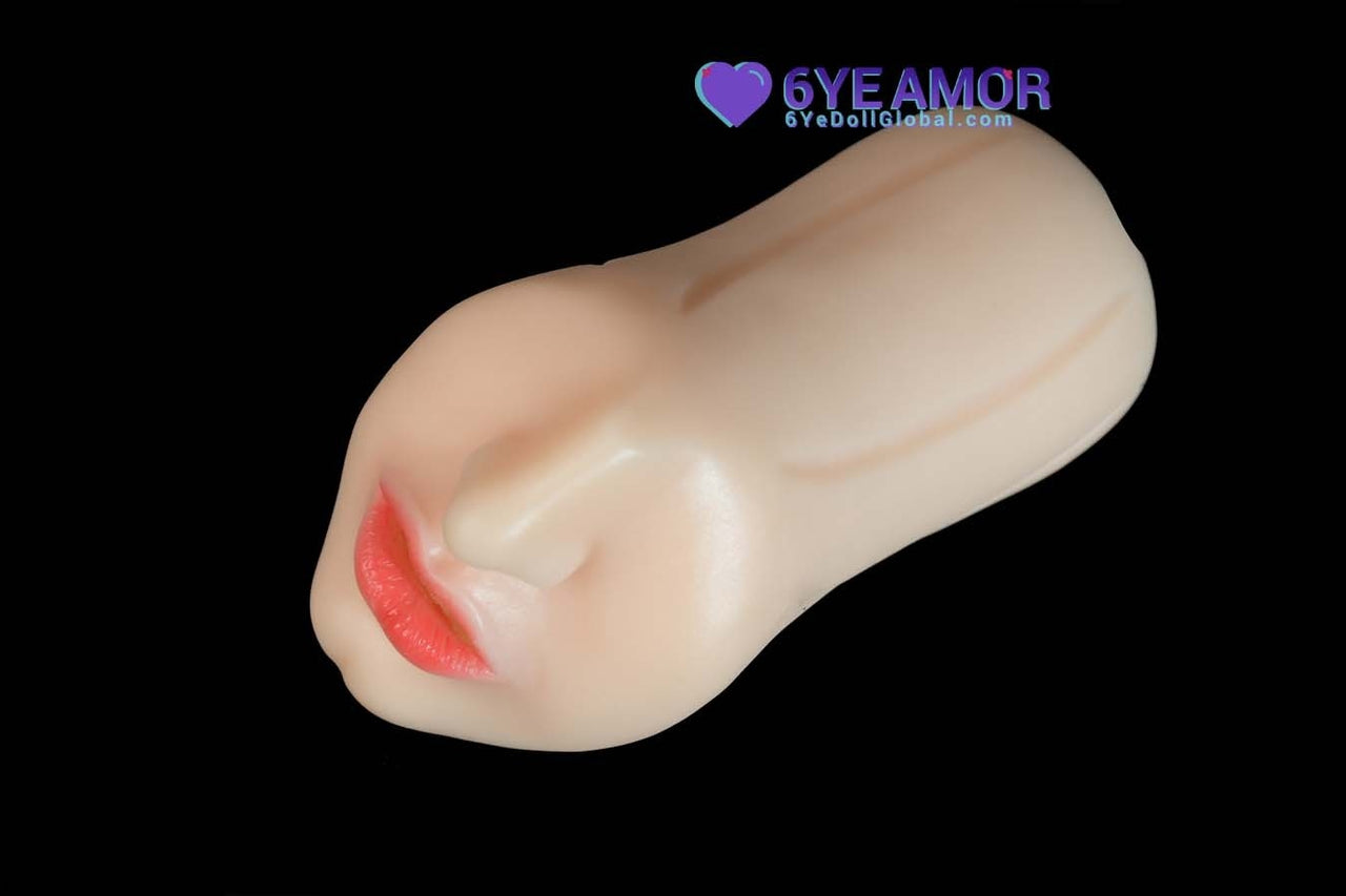 10cm (3.9") Blowjob Mouth with Teeth Masturbator ( Model# LY0011)