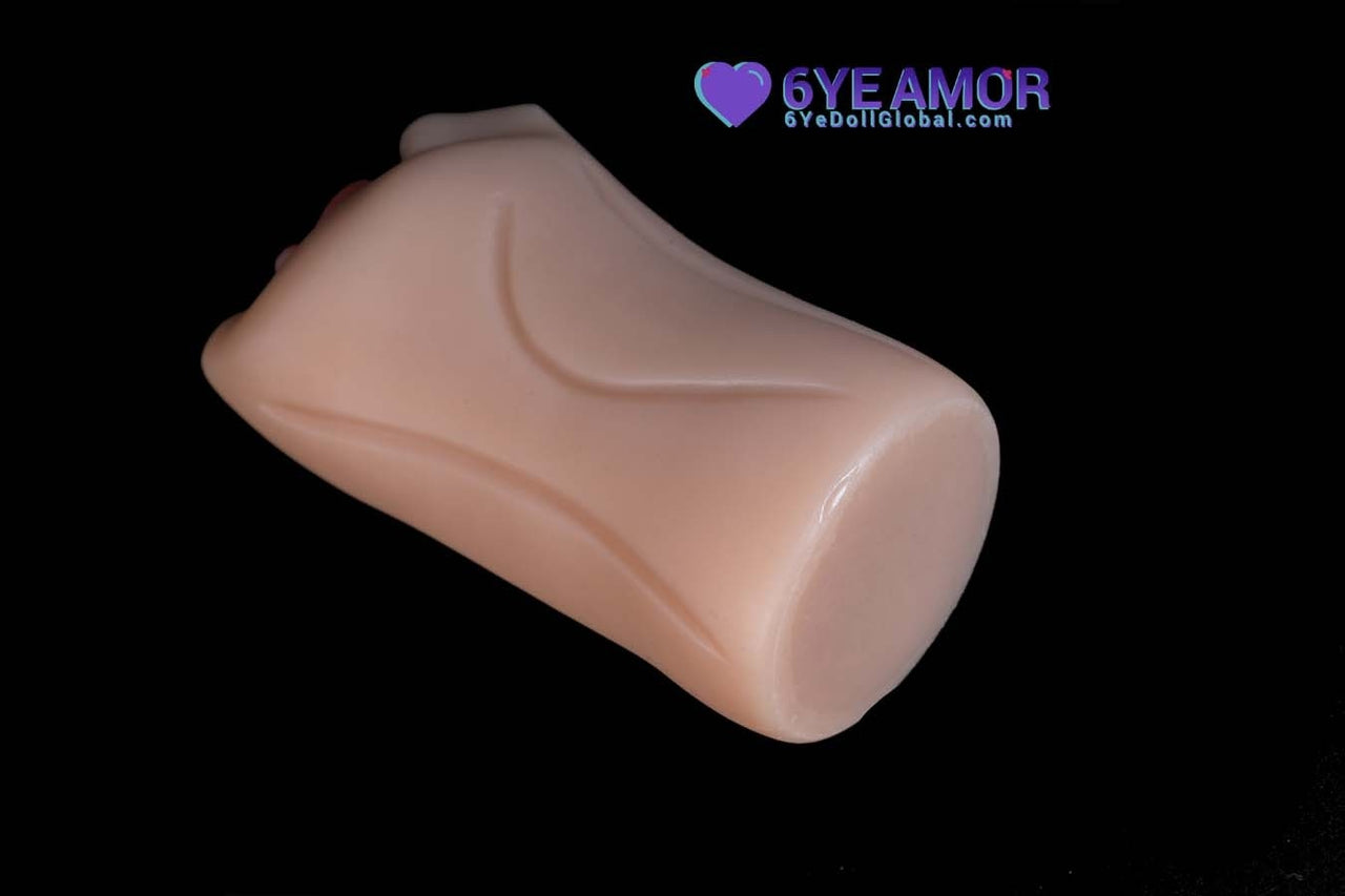 10cm (3.9") Blowjob Mouth with Teeth Masturbator ( Model# LY0011)