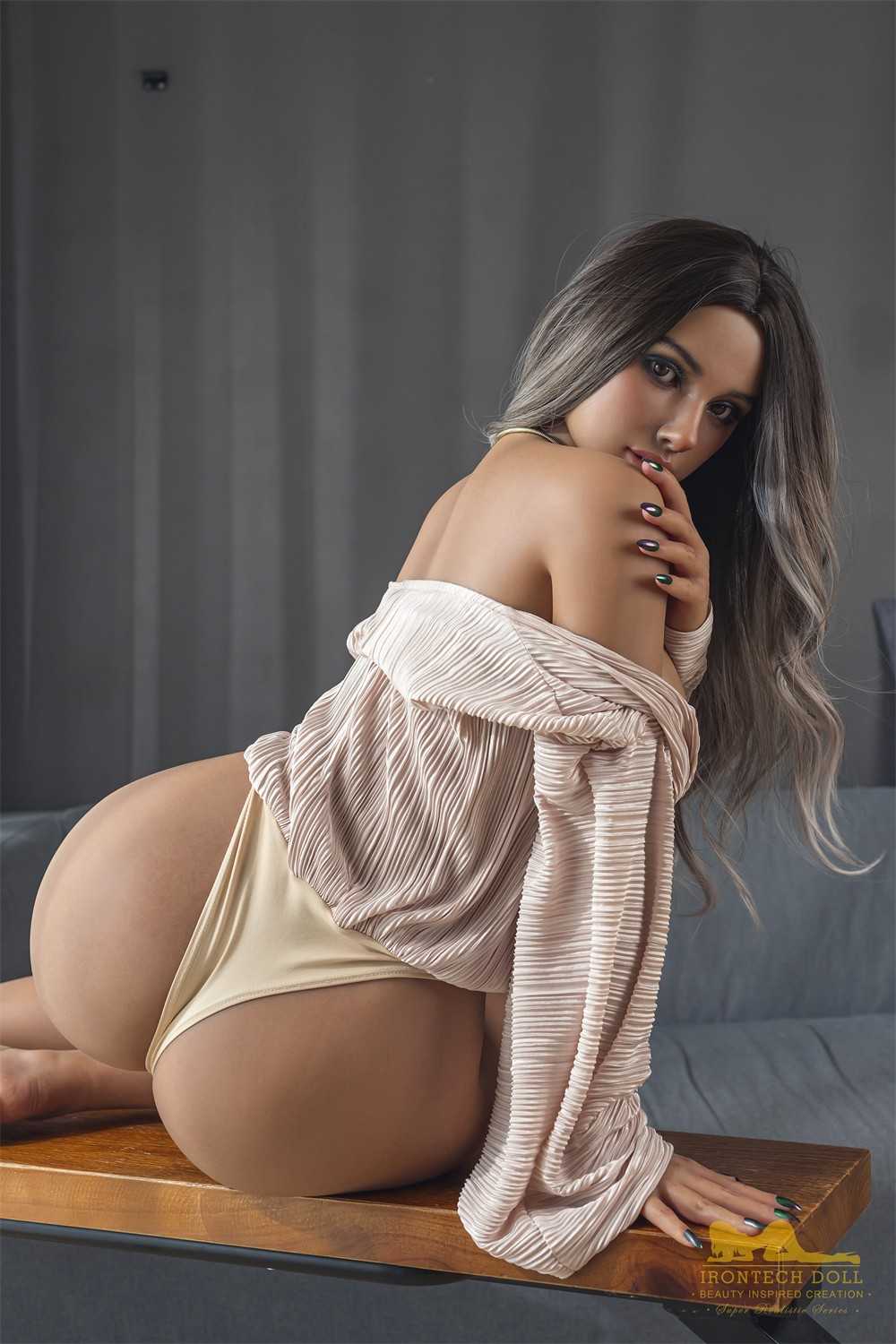 164cm (5ft4") Silicone Big Butt Full Size Sex Doll - Hollie