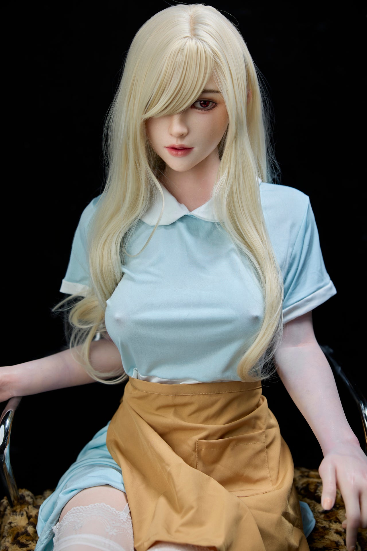 Chuye - 151cm (4ft11") B-Cup Cute Blonde Asian Silicone Sex Doll