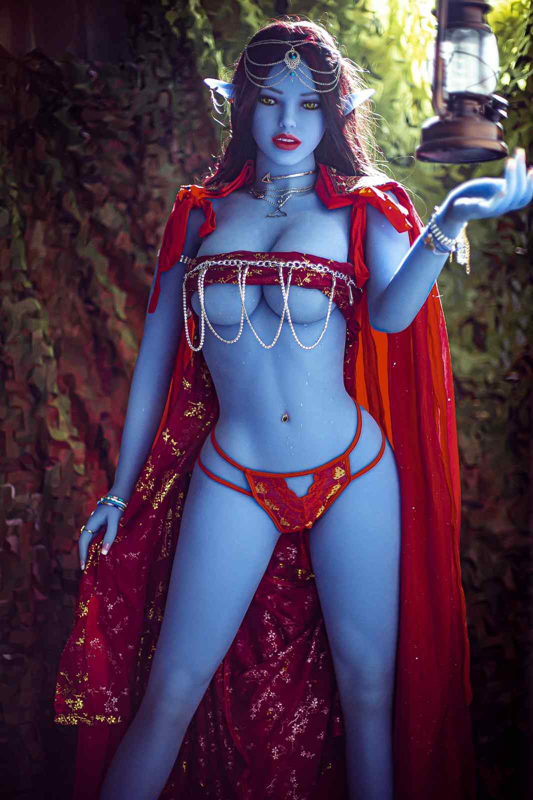 158cm (5ft1") Sexy Elf Blue Skin Tone TPE Sex Doll - In Stock | US Only
