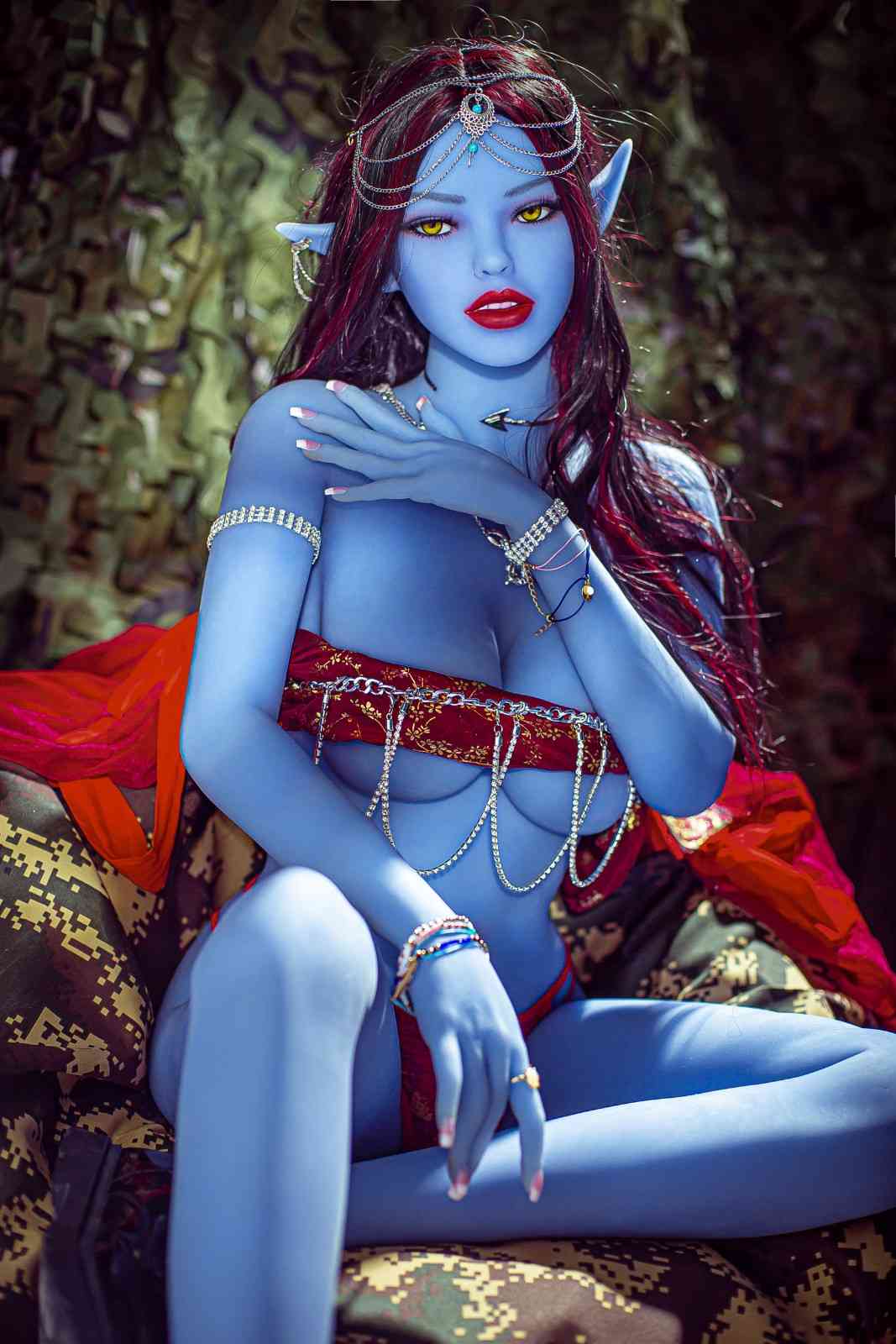 158cm (5ft1") Sexy Elf Blue Skin Tone TPE Sex Doll - In Stock | US Only