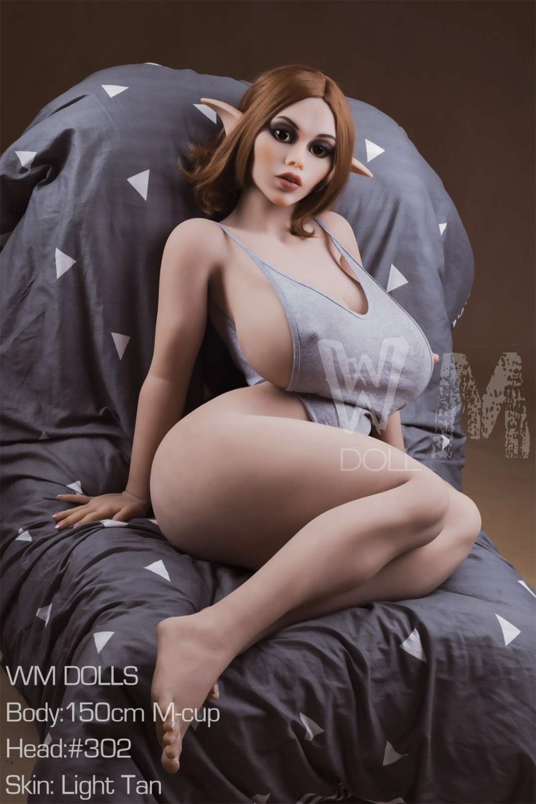 150cm (4ft11') Big Hooters Sex Doll - Head#302 - Booba