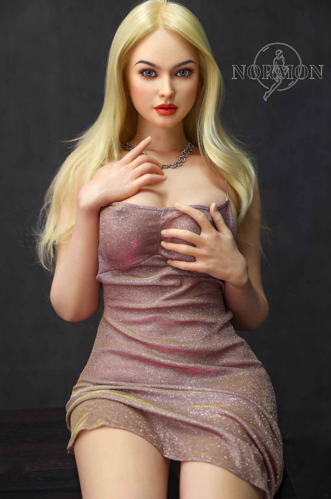 165cm (5ft5') C-Cup Popular Blonde Girl with Curvy Body Sex Doll - Lorraine