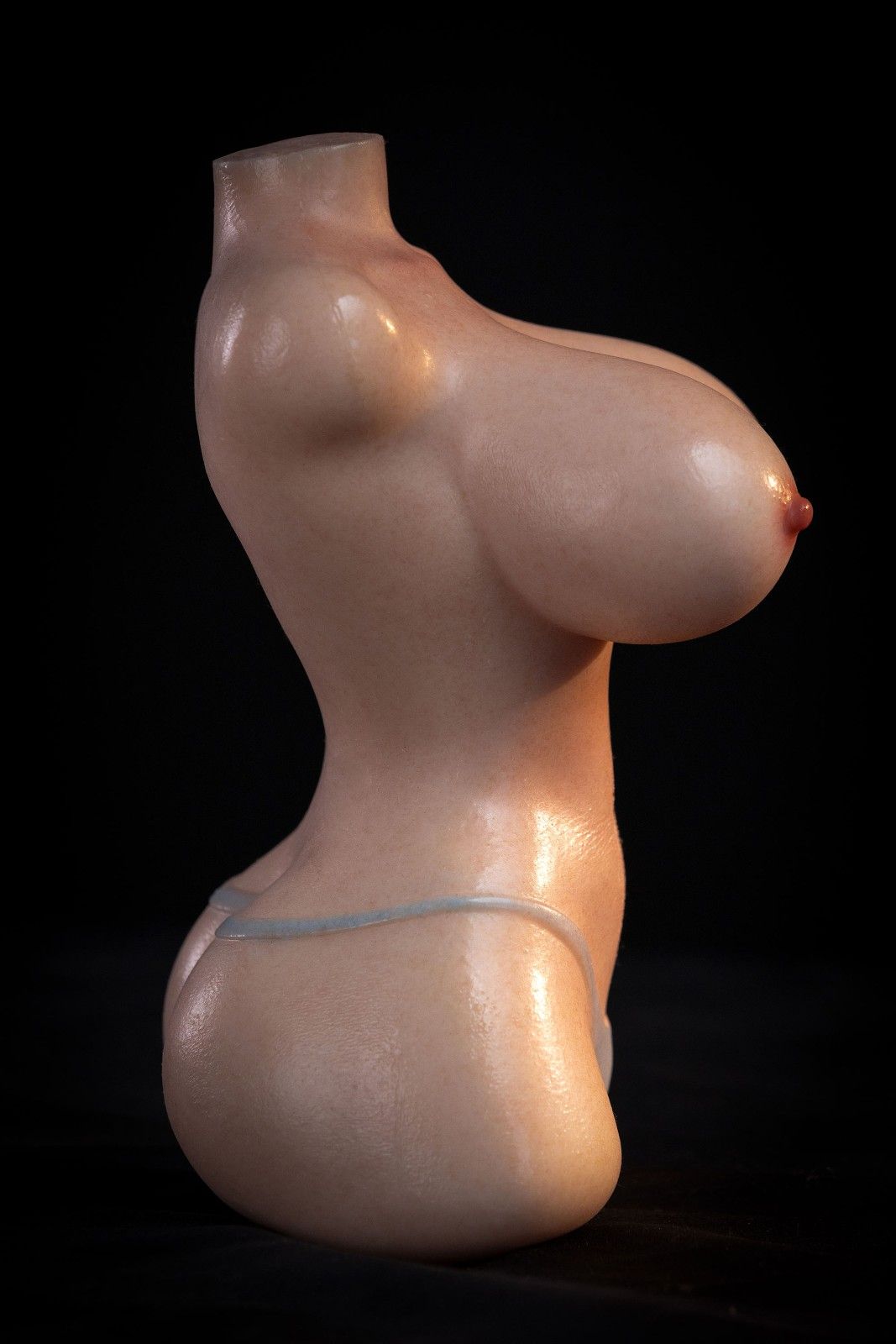 21cm (8.7") LoveNestle Series Mini Silicone Torso Masturbator - Orgasm I - In Stock