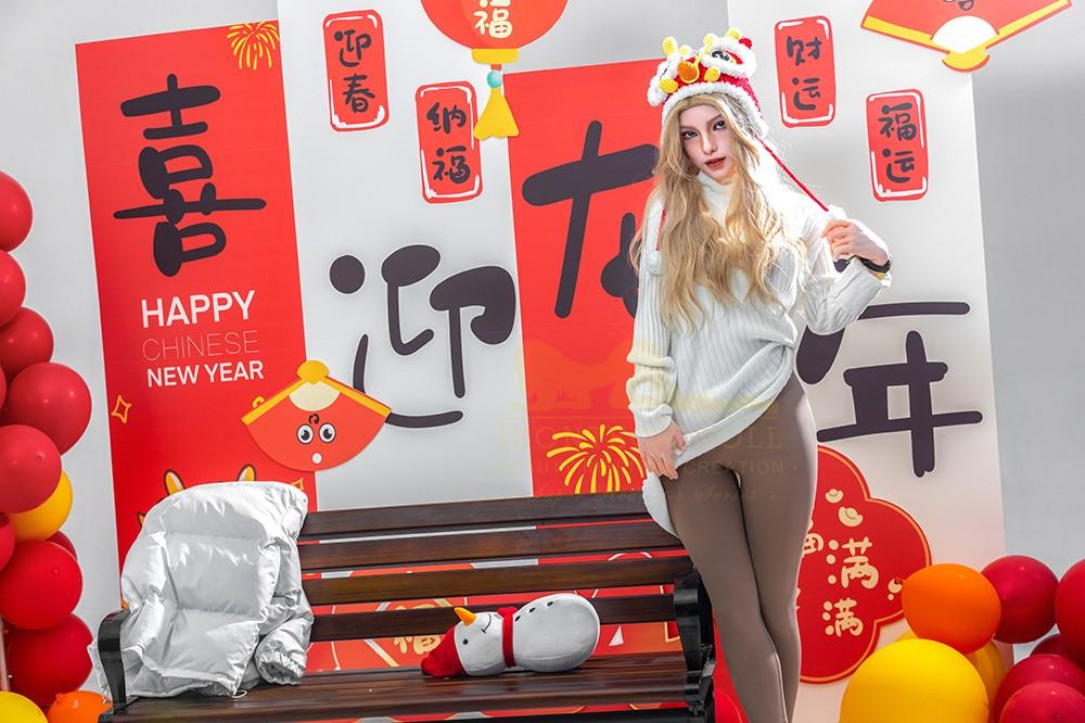 163cm (5ft3') Slim Blonde Fantasy Sex Doll - Vivian