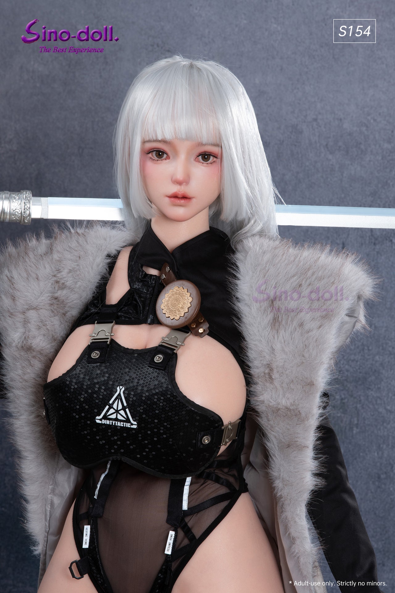 154cm (5ft1") Full Silicone Sex Doll - Soft-Max - (R+S Effect)  – S62 Lintong